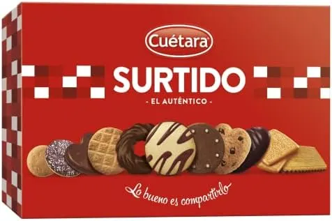 2 cajas Cuetara Surtido El Auténtico Surtido de Galletas – 420 gr por 6.82€
