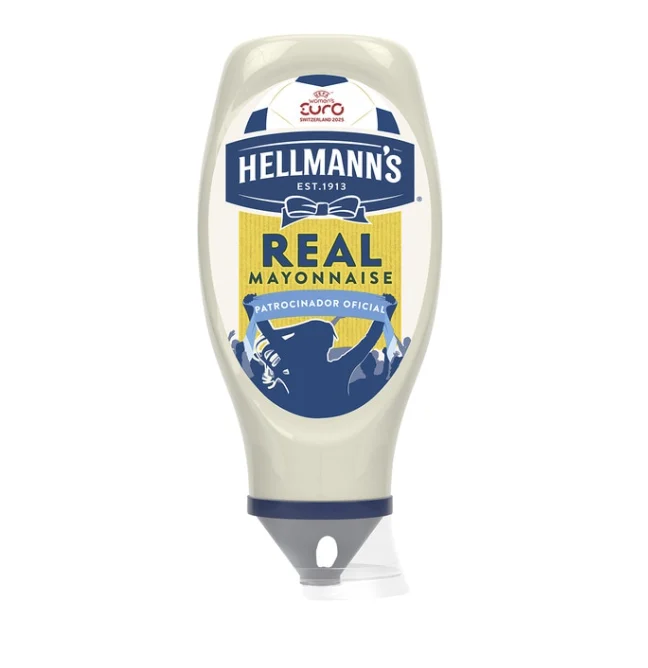 6 Unidades HELLMANN’S Mayonesa Bocabajo Sin Gluten Sin Lactosa 430 ml por 6.77€