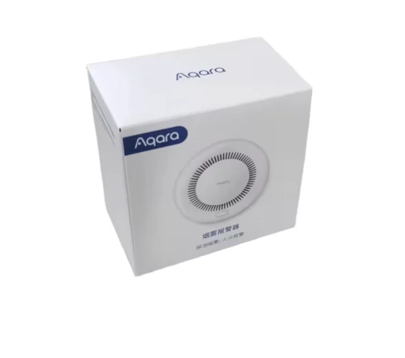 Aqara Detector Humo Zigbee 30 Alarma Incendios Sonido Seguridad Mi Home HomeKit