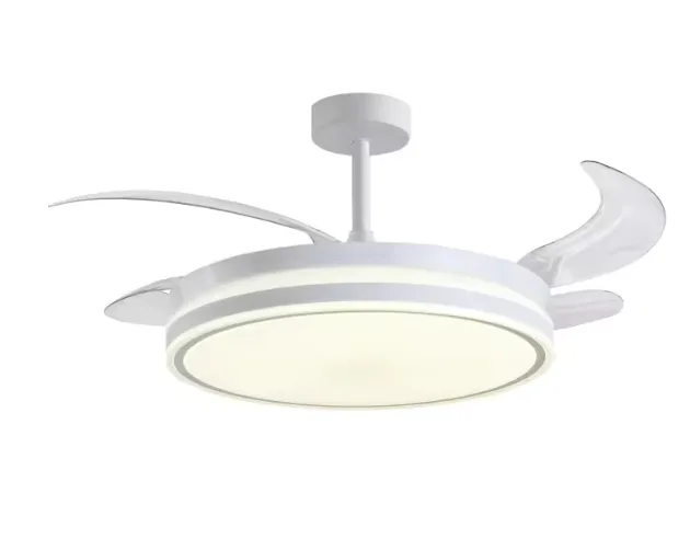 BEL AIR HOME ATENAS Ventilador Techo Motor DC Aspas Desplegables Luz LED 36W