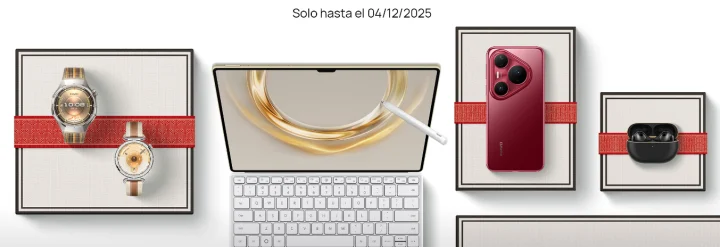 Black Friday hasta 70% + 12% EXTRA descuento en tus compras en Huawei