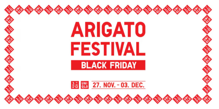 Black Friday Uniqlo hasta 20% descuento + regalos en tus compras