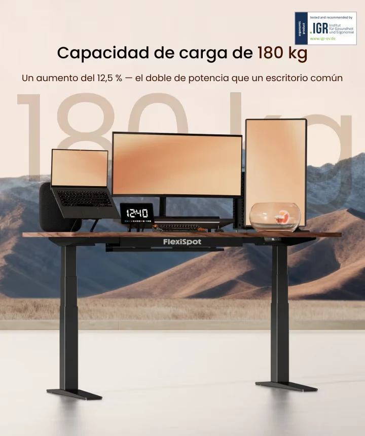 Escritorio elevable FlexiSpot E7 Pro 2026 Premium por 319.99€