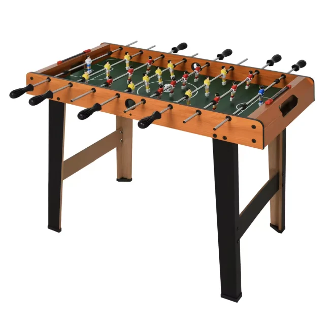 HOMCOM Mesa Futbolín 22 Jugadores 845x40x612 cm Color Madera por 53.01€