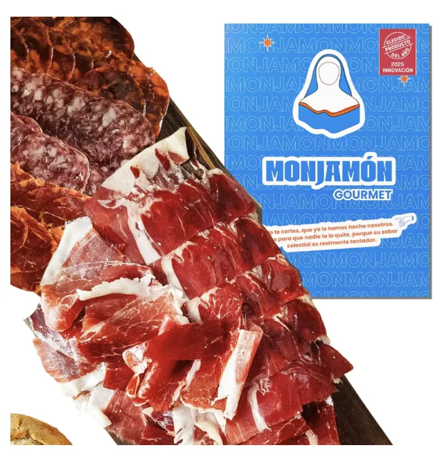 Jamón Embutido 100% Ibérico Bellota 42 Meses Premium Final Añada 2022 1,2 kg 18 Sobre
