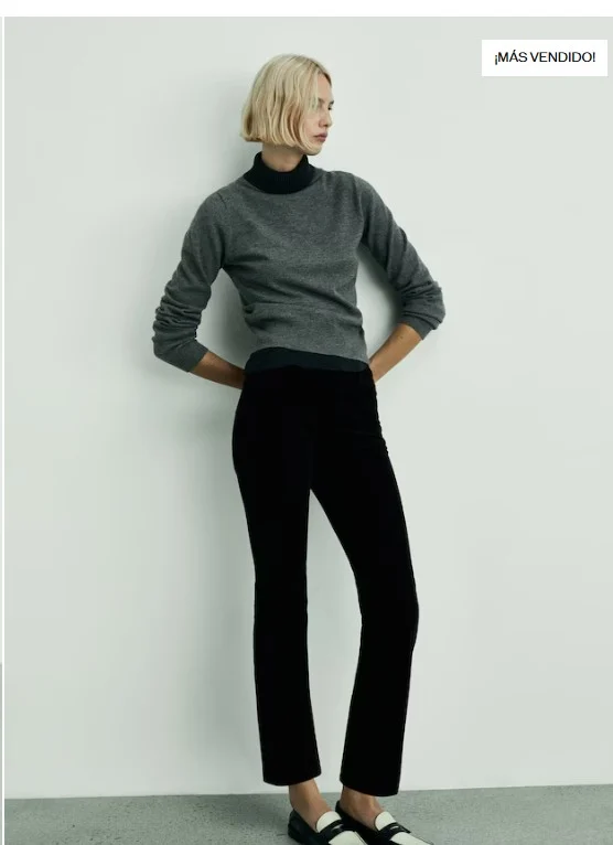 Jeans Sienna flare crop pana por 9.99€