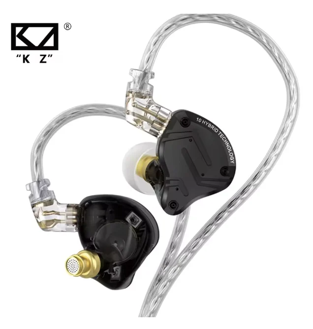 KZ ZS10 PRO X Auriculares Cable Micrófono HD Híbrida Monitor HIFI Bass por 19.51€