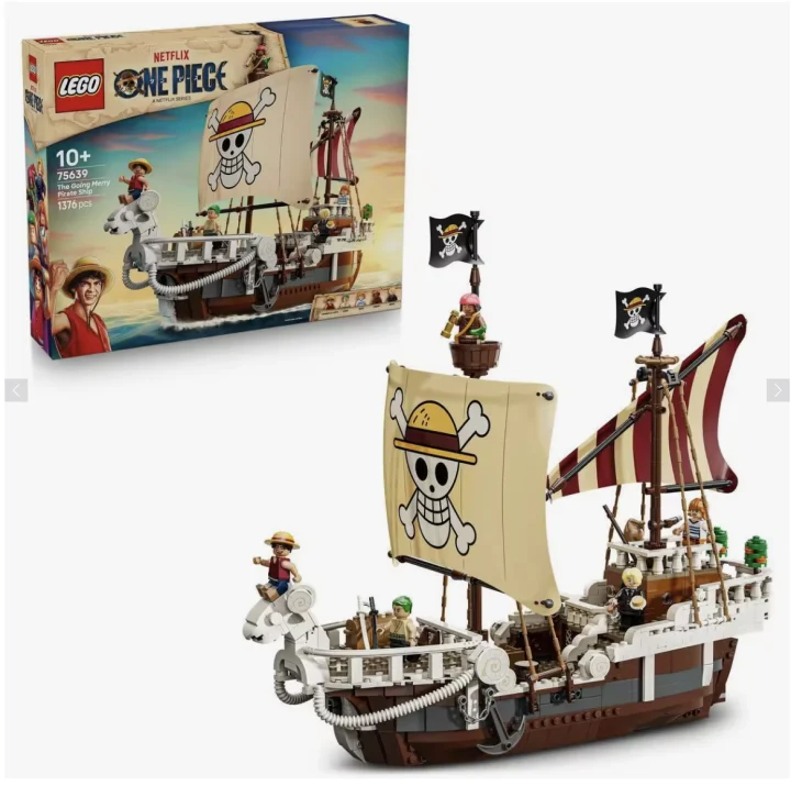 LEGO 75639 ONE PIECE Going Merry Barco Pirata 5 Minifiguras Serie Netflix por 83.66€