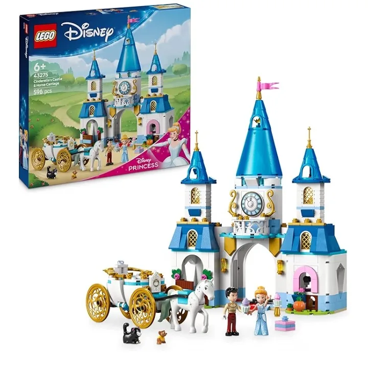 Lego Disney Princess Castillo y Carroza de Cenicienta por 43.11€.