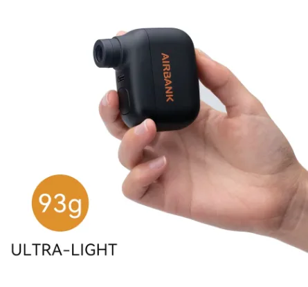Mini bomba portátil para bicicleta recargable por 16.99€