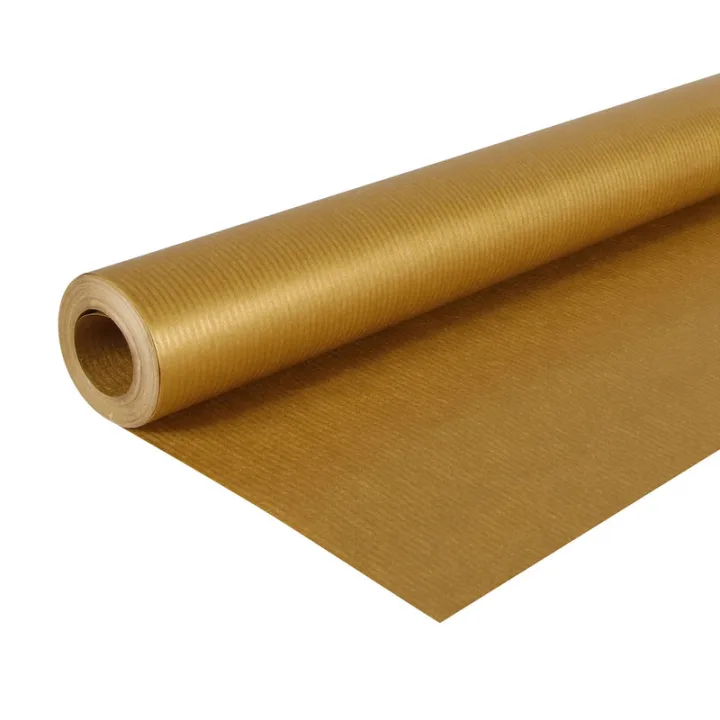 Rollo de Papel Kraft Dorado, 10 x 0,7 m por 1.99€