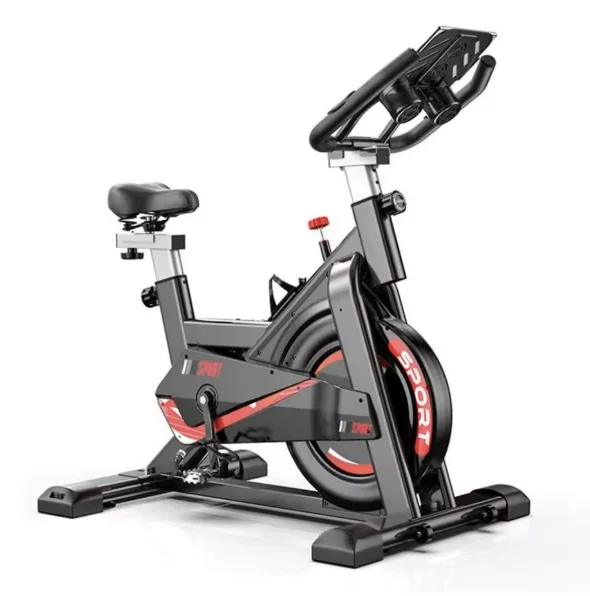 Spinning Sport Bike Estacionária Resistência Ajustável 24 kg Visor LCD por 115.02€