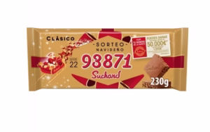 Turrón de chocolate x 6 clásico Suchard 230 g carrefour online 2,46€ /ud metido en cesta de compra o 3,13€ con envio