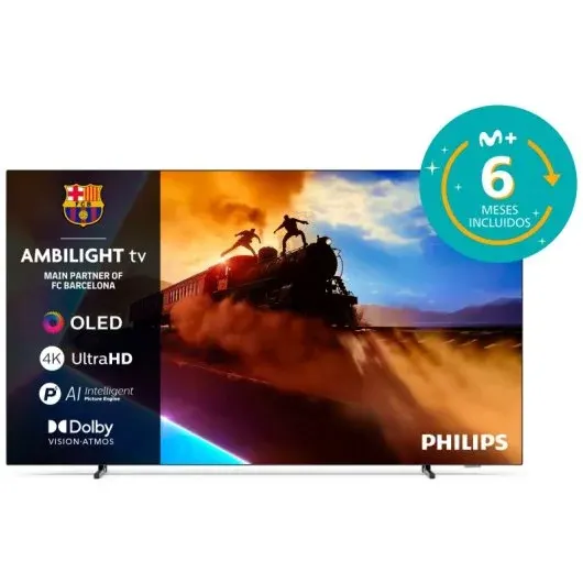 TV Philips OLED 55OLED770 55″ 4K Ambilight + Gratis 6 meses Movistar+ por 689€