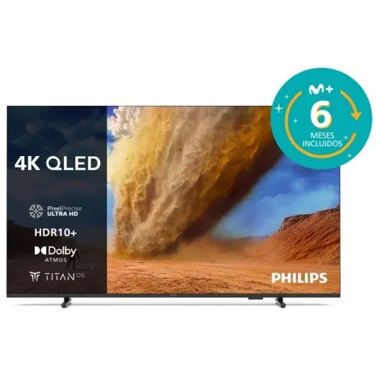 TV Philips QLED 75PUS7810 75″ 4K + Gratis 6 meses Movistar+ por 589€