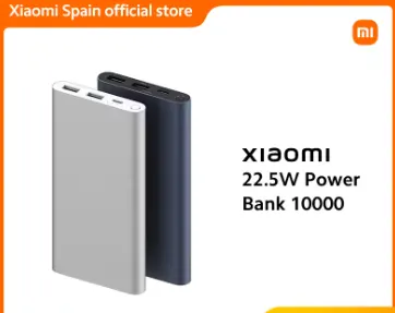 Xiaomi 22.5W Power Bank 10000mAh por 12.55€