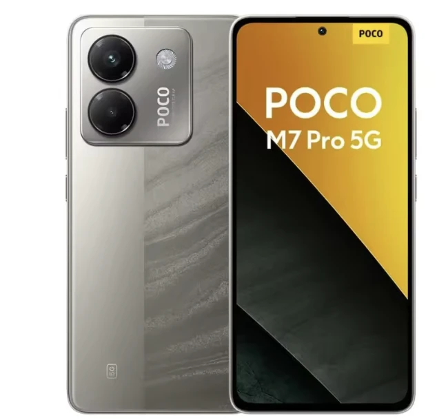 Xiaomi POCO M7 Pro 5G Smartphone 8+256GB Cámara 50 MP OIS AMOLED 120 Hz Carga 45W
