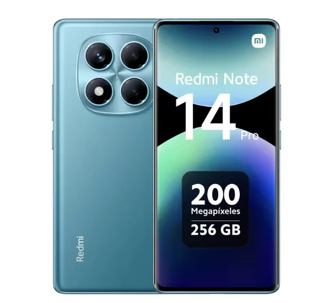 Xiaomi Redmi Note 14 Pro 4G Smartphone 8+256GB AMOLED 120Hz Helio G100-Ultra 200MP