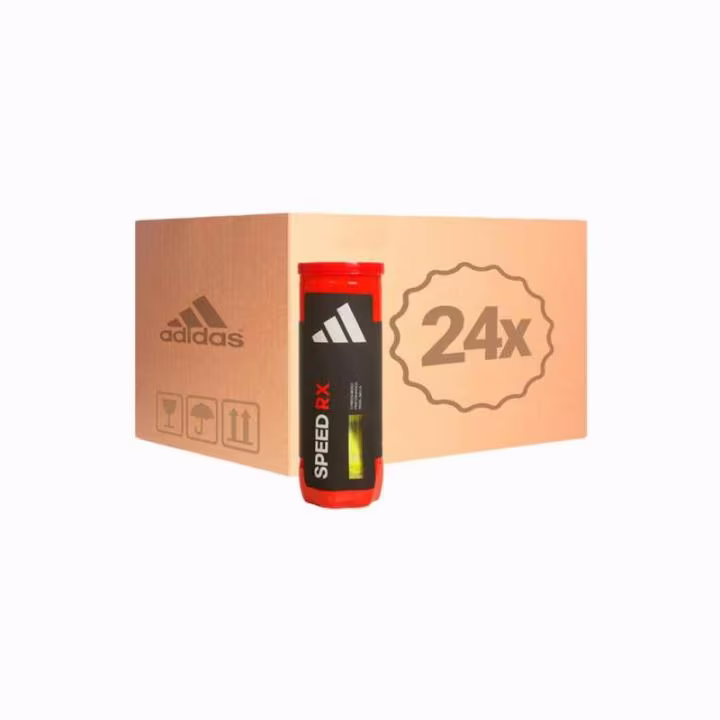 Adidas :: Cajón 24 botes padel Speed RX (2,81€/bote)
