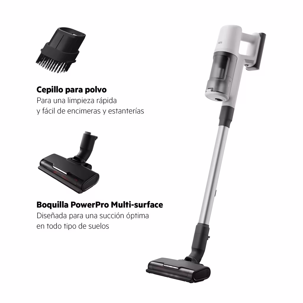 AEG Aspiradora sin cable Serie 6000 Clean de 50 min de autonomía