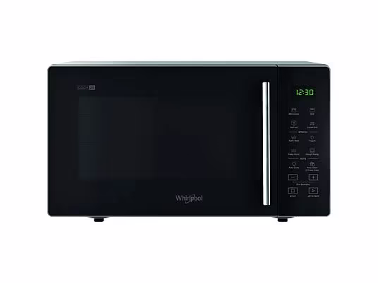 Microondas con grill – Whirlpool MWP 253 SB, 900 W, 7 Niveles, 25 l, Auto cook, Pantalla táctil, Grill de cuarzo, Negro