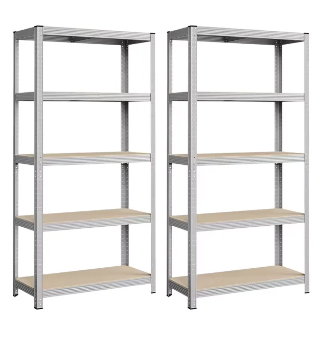 Mikomika Estantería 5 Baldas Acero Galvanizado 183x91x46 cm 875 kg por 15,53€