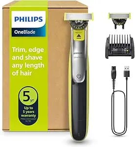 Philips OneBlade 360 Maquinilla Afeitar Híbrida, Barbero Eléctrico por 27.89€