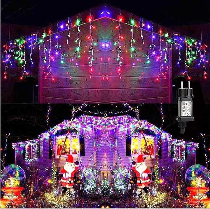 PhilzOps guirnalda LED exterior 7 metros 240 luces por 16.52€