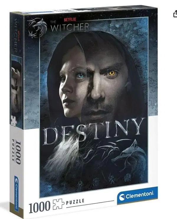 Puzzle Clementoni The Witcher Destiny de 1000 Piezas por 6.50€